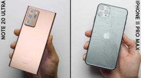 มาแล้ว ! คลิป Drop Test Note20 Ultra vs iPhone 11 Pro Max กระจก Gorilla Glass Victus อึดขึ้นจริงไหม !? มาดูกัน (มีคลิป)